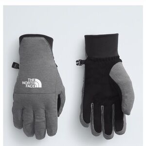 The North Face Women's Black and Gray Gloves